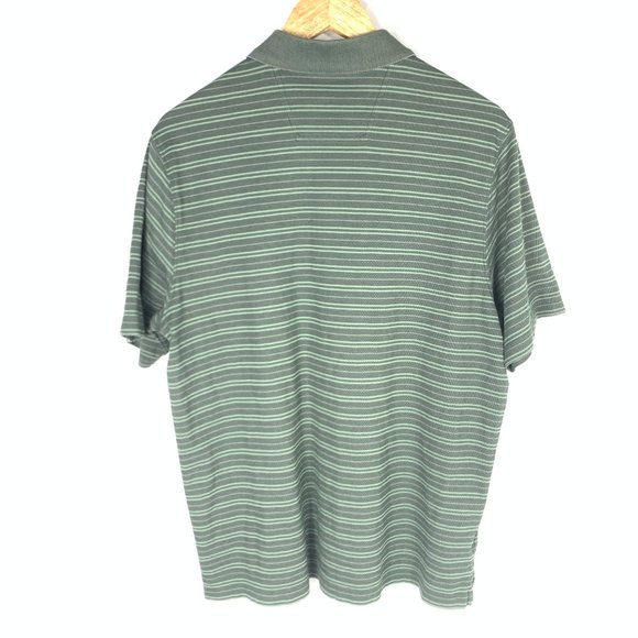 3/$25 Eddie Bauer Mens Polo Golf Shirt Green Large - Picture 2 of 11
